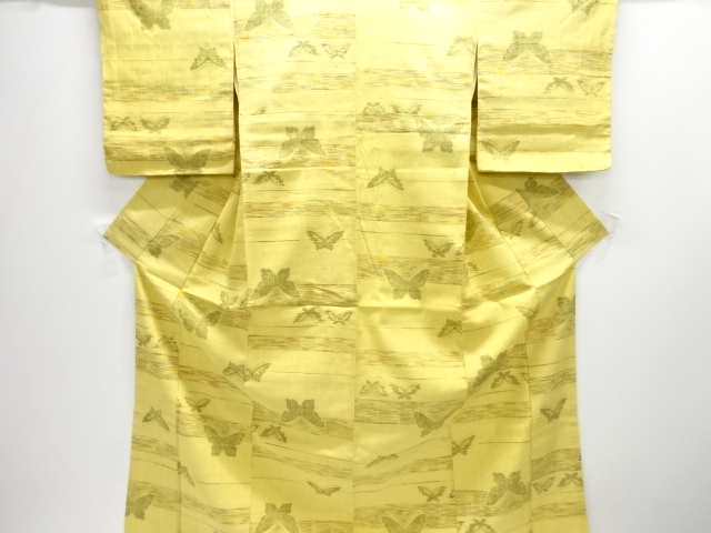 Japanese Kimono / Tsumugi Omeshi Silk